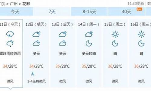 花都天气预报24小时_明天花都天气预报24小时