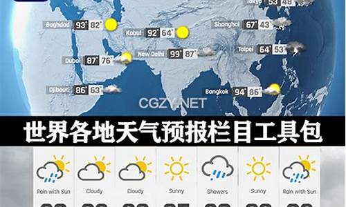 今天世界各地天气预报_今天世界各地天气预报查询